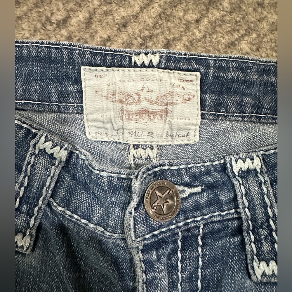 Big Star Women's Blue Boot Cut Jeans - Picture 4 of 7
